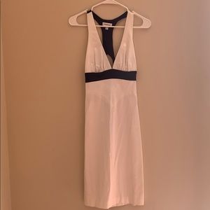 Bebe black and white dress